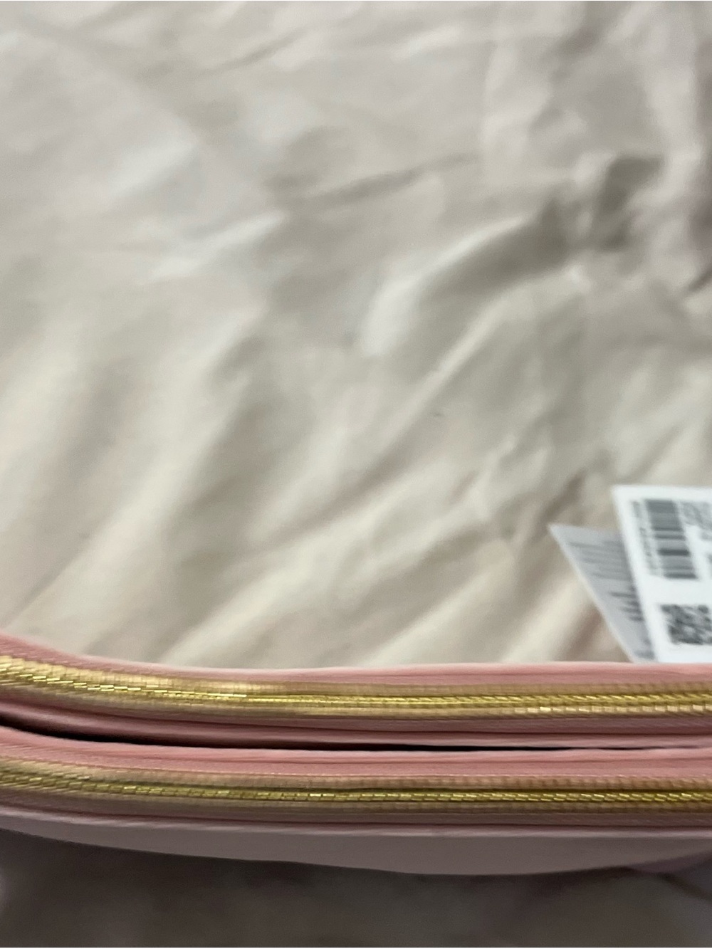 lululemon athletica Blush Pink Wristlet Clutch with Gold Logo - Picture 4 of 5
